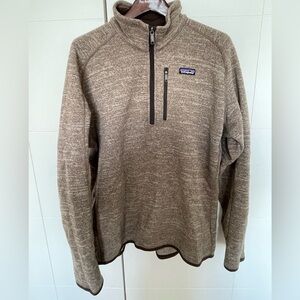 Patagonia Brown Quarterzip Pullover XL GUC